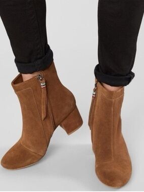 TOMS Evie Suede Booties